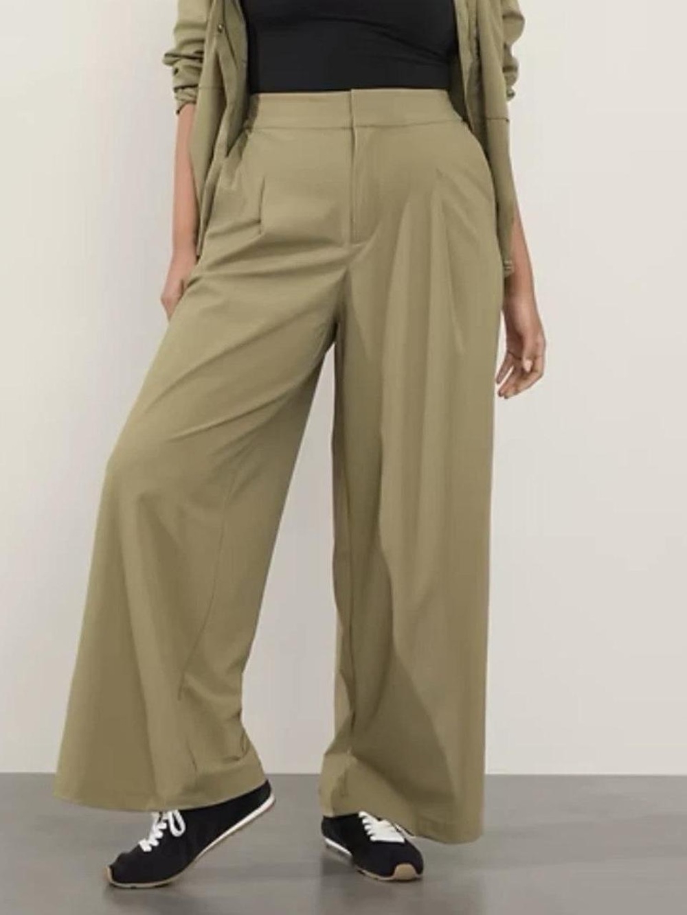 Athleta Pinnacle High-Rise Trouser Sage Green